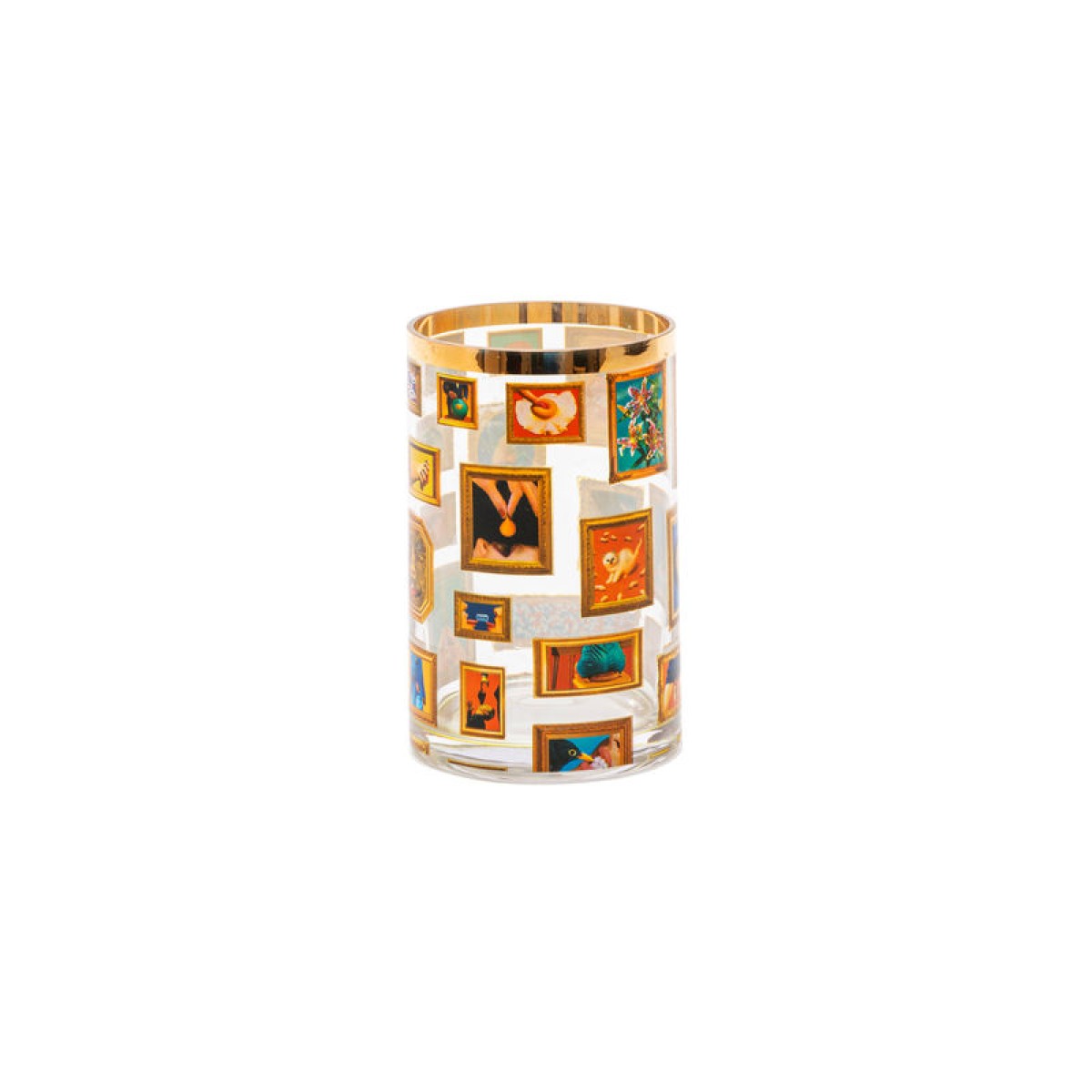 Ваза Seletti Toiletpaper Glass Vase Frames Small