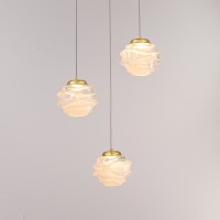 Подвесной светильник Delight Collection MD25030003-3A gold/clear