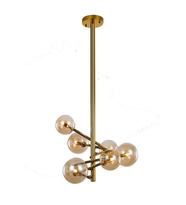 Люстра Delight Collection Globe Mobile MX19009070-6B gold