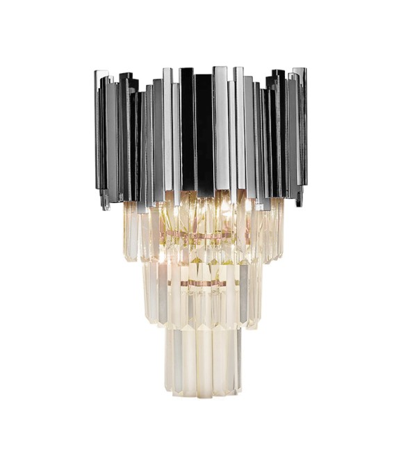 Настенный светильник Delight Collection Barclay A2 chrome