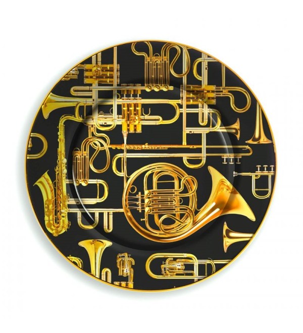 Тарелка Seletti Toiletpaper Porcelain Trumpets