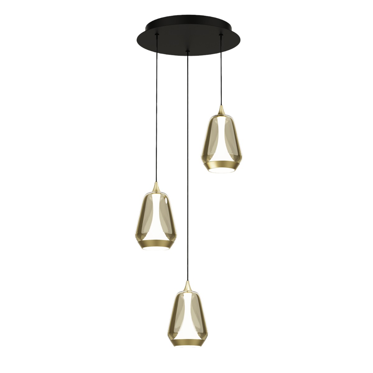 Подвесной светильник Delight Collection MD24001011-3A brass/champagne