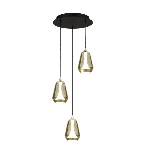 Подвесной светильник Delight Collection MD24001011-3A brass/champagne