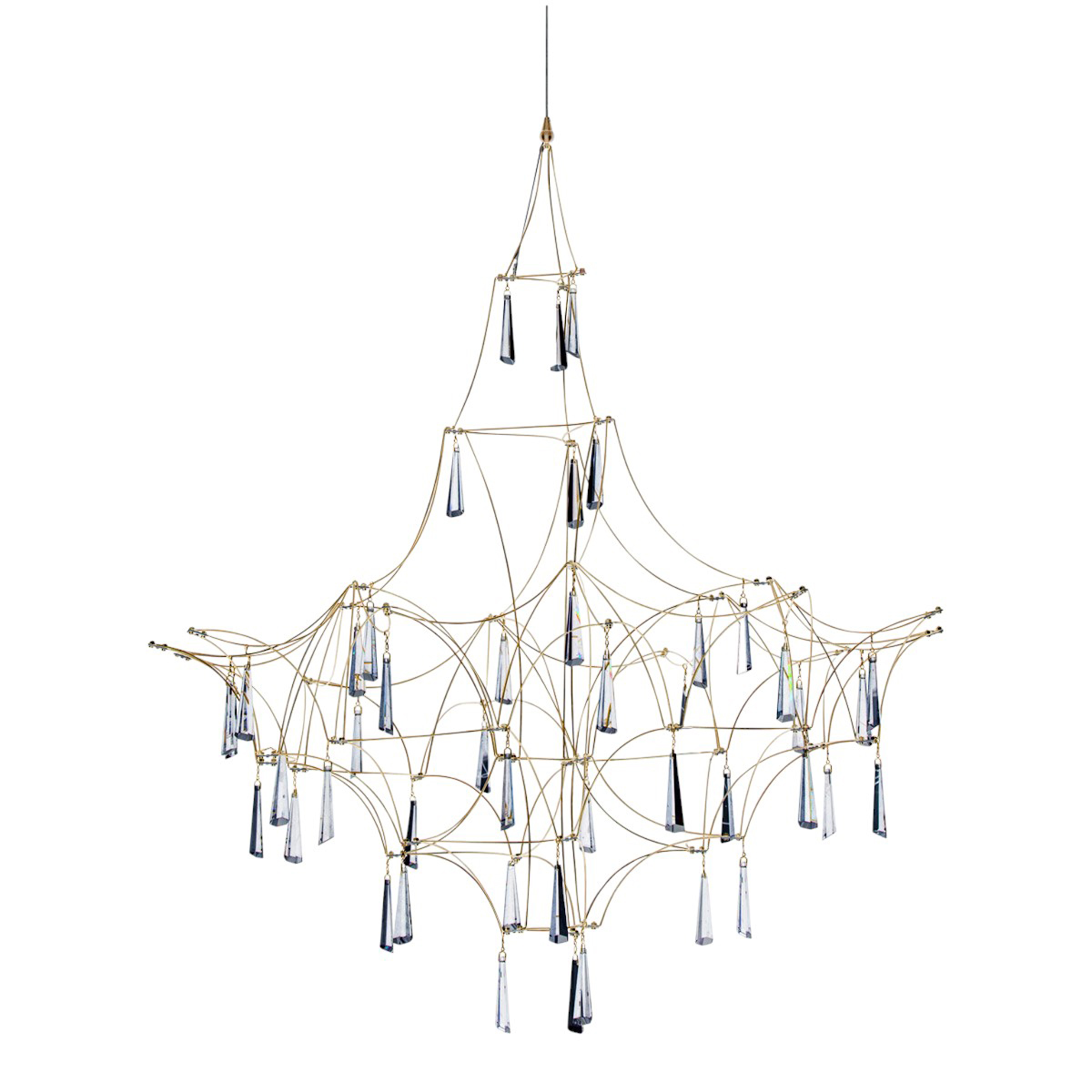 Люстра Delight Collection Lucciola 1E matt gold