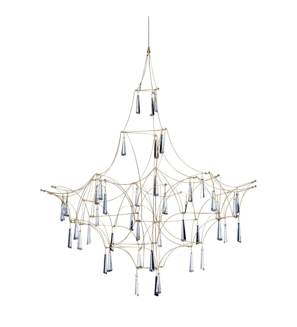 Люстра Delight Collection Lucciola 1E matt gold
