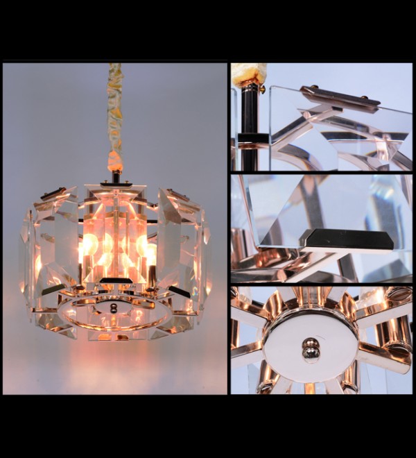 Люстра Delight Collection Harlow Crystal 8G nickel