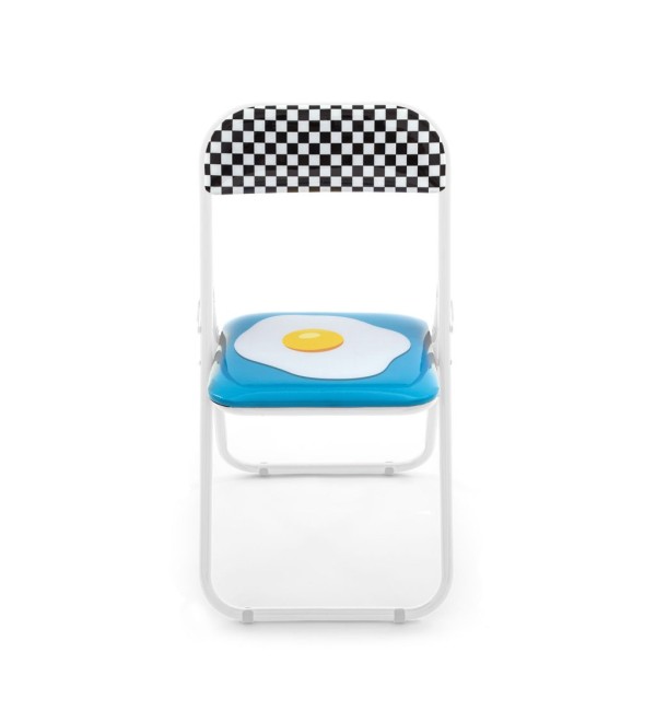 Складной стул Seletti Blow Folding Chair Egg