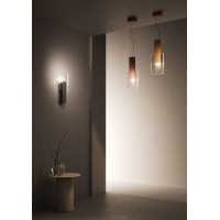 Настенный светильник Fabbian Amulette Art Anthracite