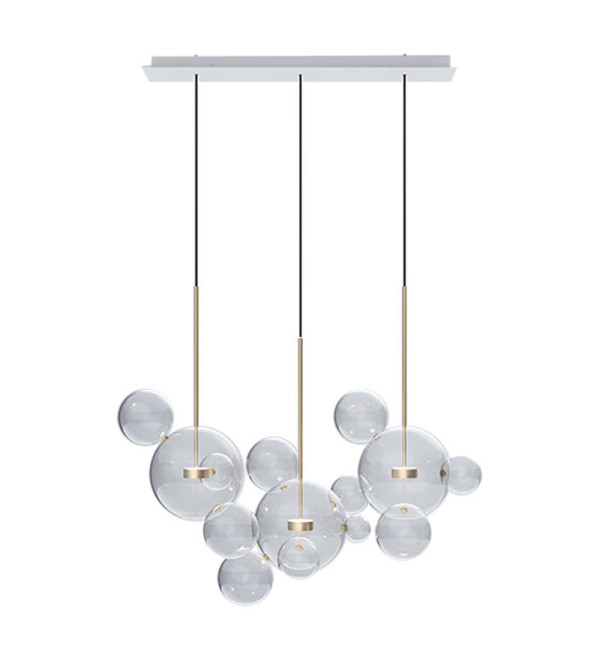 Подвесной светильник Delight Collection Bubbles 9214P/3L gold
