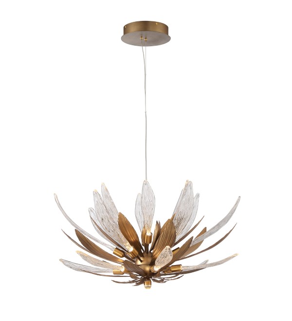 Люстра Delight Collection RP168416-19 bronze/clear