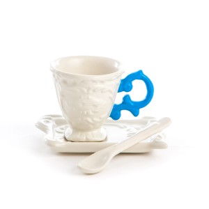 Кофейная пара Seletti I-Wares I-Coffee Blue