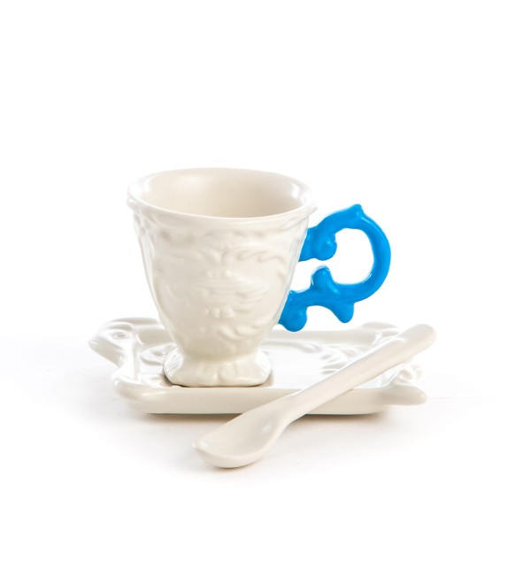 Кофейная пара Seletti I-Wares I-Coffee Blue