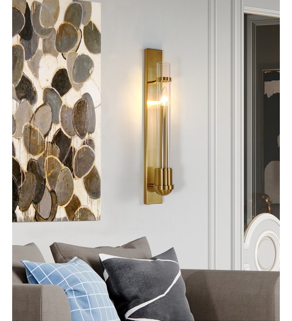 Настенный светильник Delight Collection 88042W brass