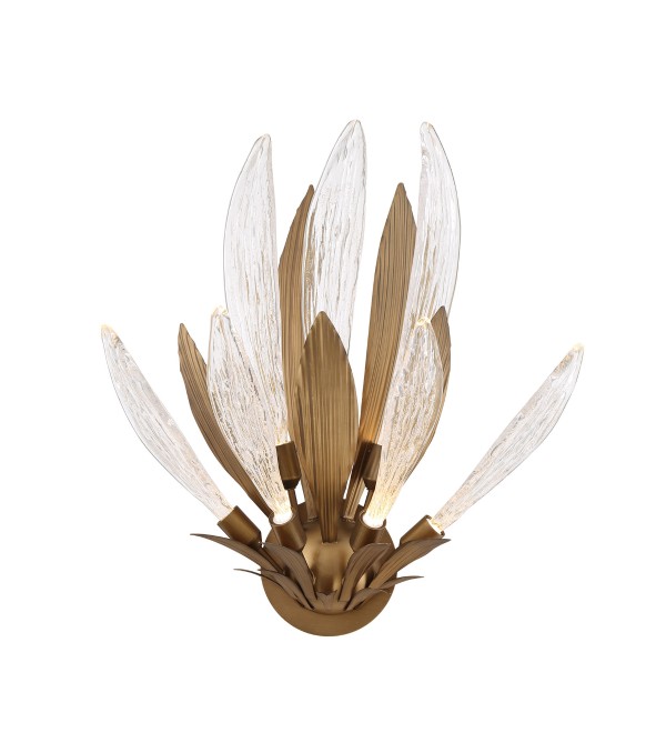 Настенный светильник Delight Collection RP168416 W168416-7 bronze/clear