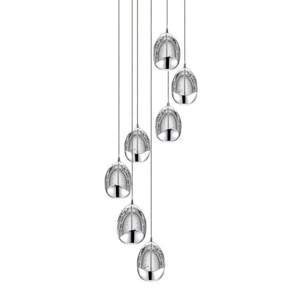 Подвесной светильник Delight Collection Terrene MD13003023-12A chrome