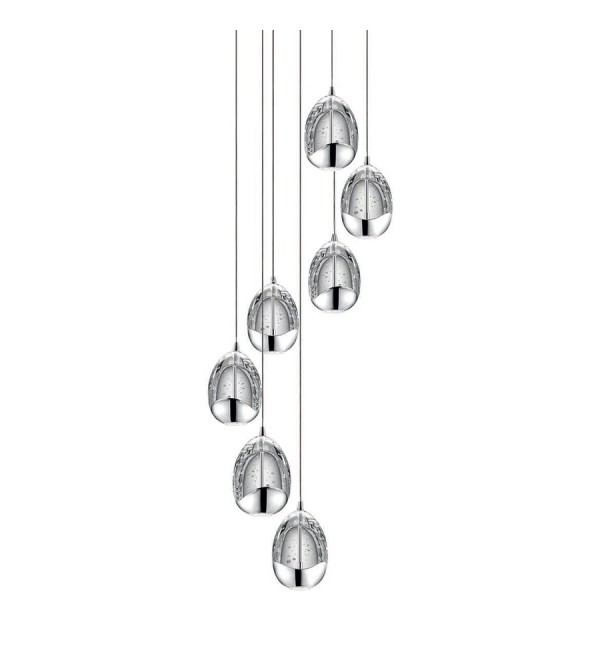 Подвесной светильник Delight Collection Terrene MD13003023-12A chrome