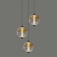 Подвесной светильник Delight Collection MD24022079-3A black/amber