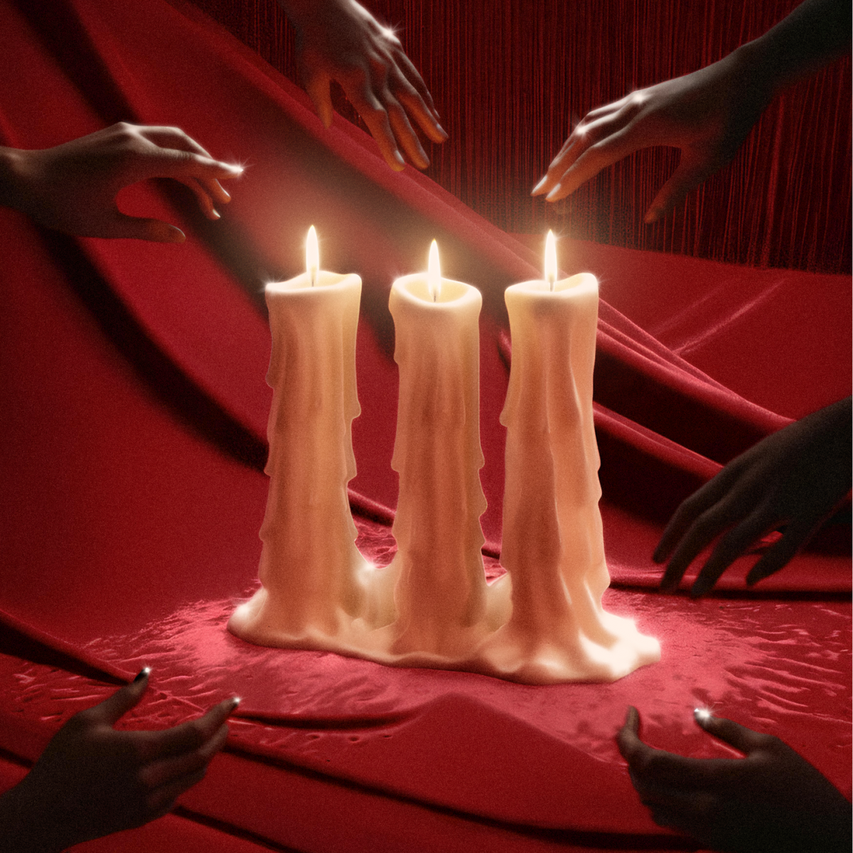 Свеча Seletti Melt-D Triple