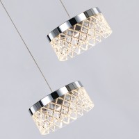 Подвесной светильник Delight Collection Diamond cut MD21020075-5A chrome