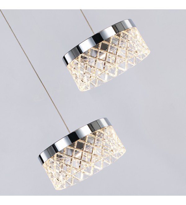 Подвесной светильник Delight Collection Diamond cut MD21020075-5A chrome