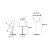 Настольная лампа Artemide Melampo 0315010A