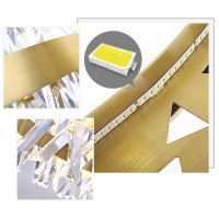 Люстра Delight Collection Akasha II 9967P/R/D800 gold