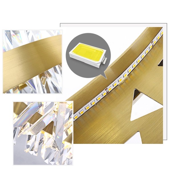 Люстра Delight Collection Akasha II 9967P/R/D800 gold