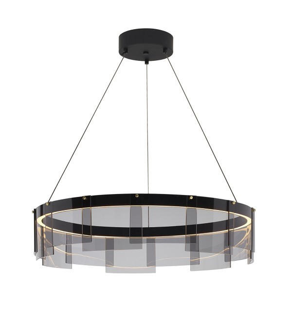Люстра Delight Collection Stratos D8825P/S black/smoky