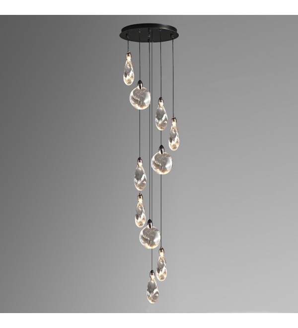 Подвесной светильник Delight Collection Colvin MT9176-10H pearl black