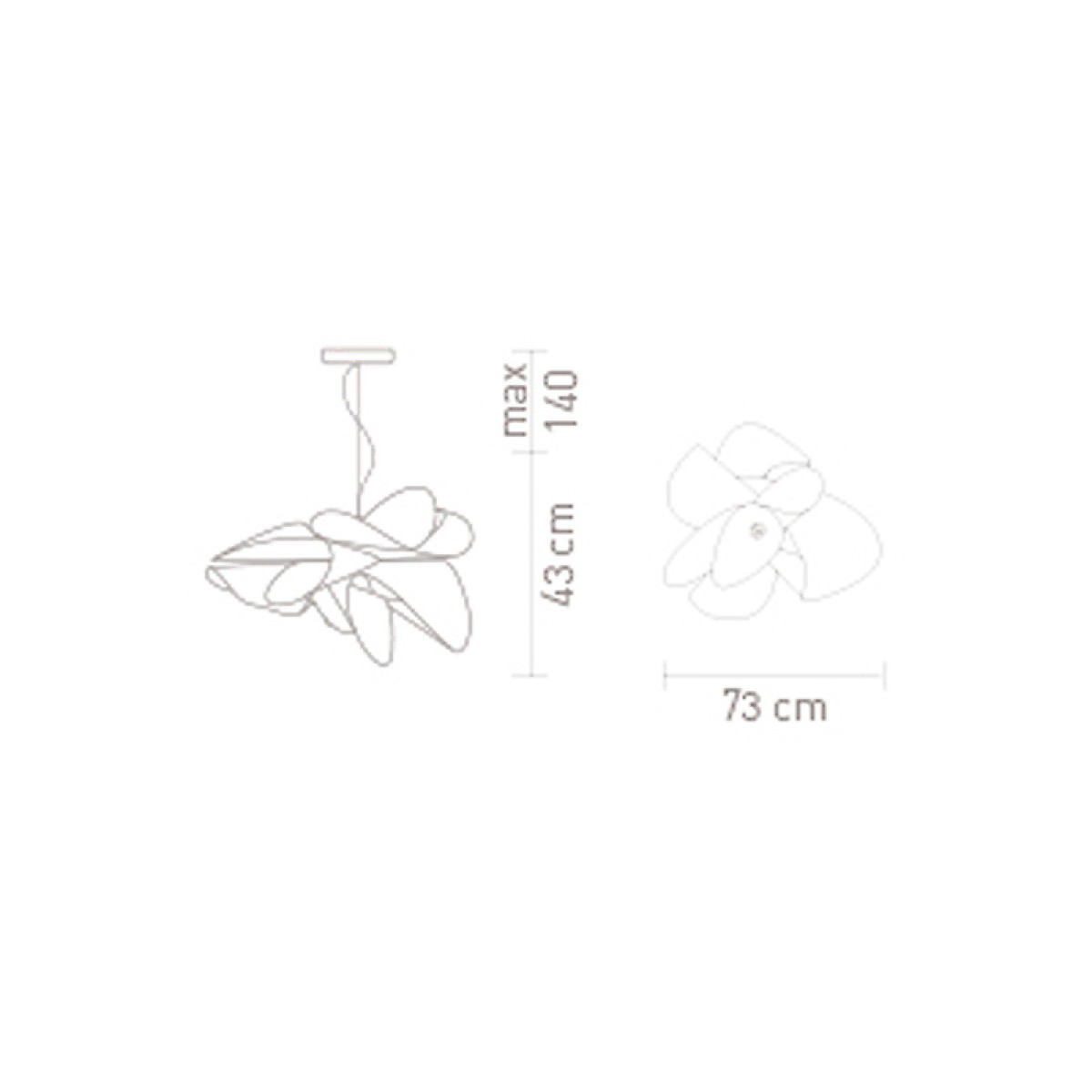 Люстра Slamp Etoile Small
