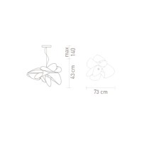 Люстра Slamp Etoile Small