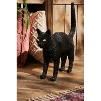 Настольная лампа Seletti Jobby The Cat Black