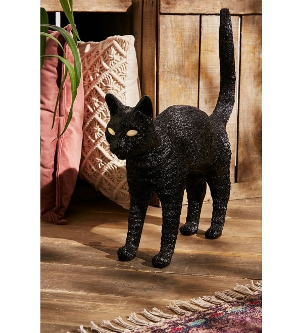 Настольная лампа Seletti Jobby The Cat Black