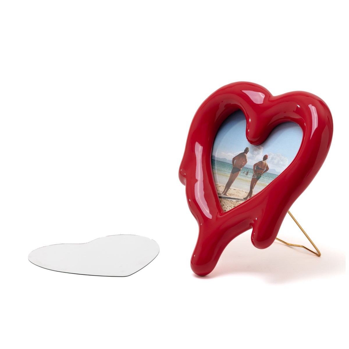 Рамка для фотографий Seletti Melted Heart Red