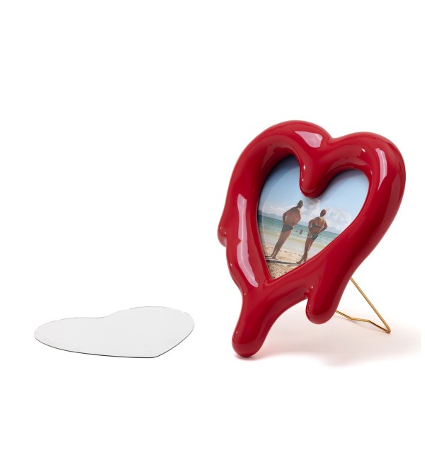 Рамка для фотографий Seletti Melted Heart Red