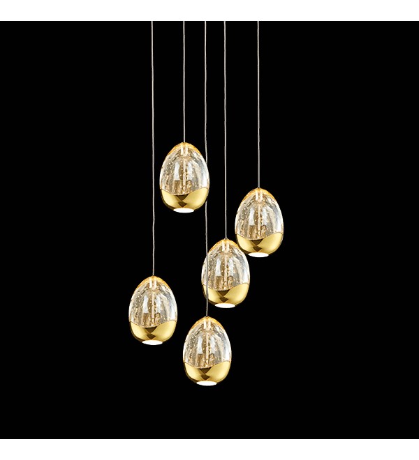 Подвесной светильник Delight Collection Terrene MD13003023-5A gold