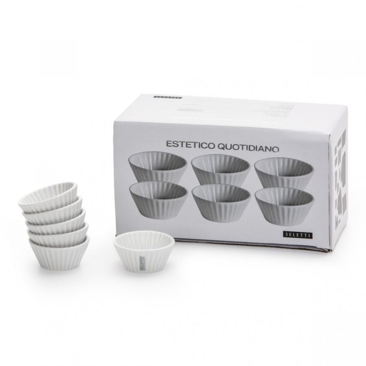 Форма для выпечки Seletti Estetico Quotidiano Cupcake small set of 6