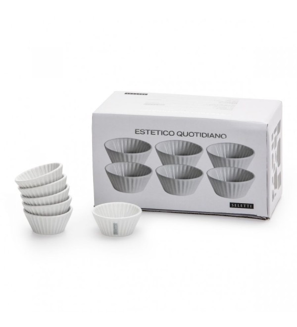 Форма для выпечки Seletti Estetico Quotidiano Cupcake small set of 6