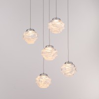 Подвесной светильник Delight Collection MD25030003-5A chrome/clear