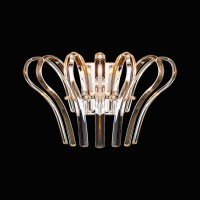 Настенный светильник Delight Collection Calligo Tiella 270 gold/amber
