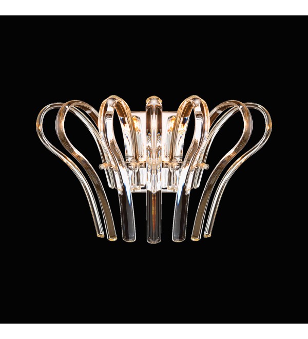 Настенный светильник Delight Collection Calligo Tiella 270 gold/amber