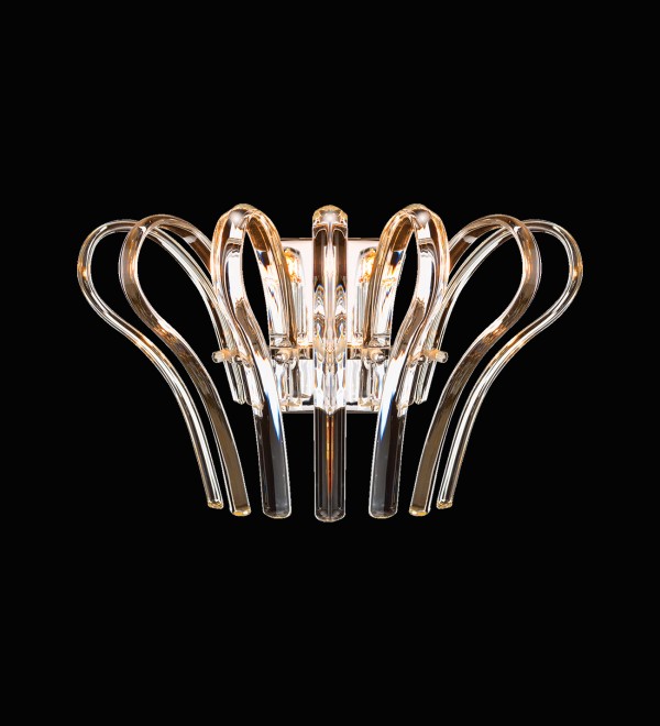 Настенный светильник Delight Collection Calligo Tiella 270 gold/amber