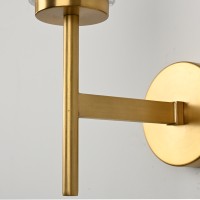 Настенный светильник Delight Collection BRWL7055 antique brass