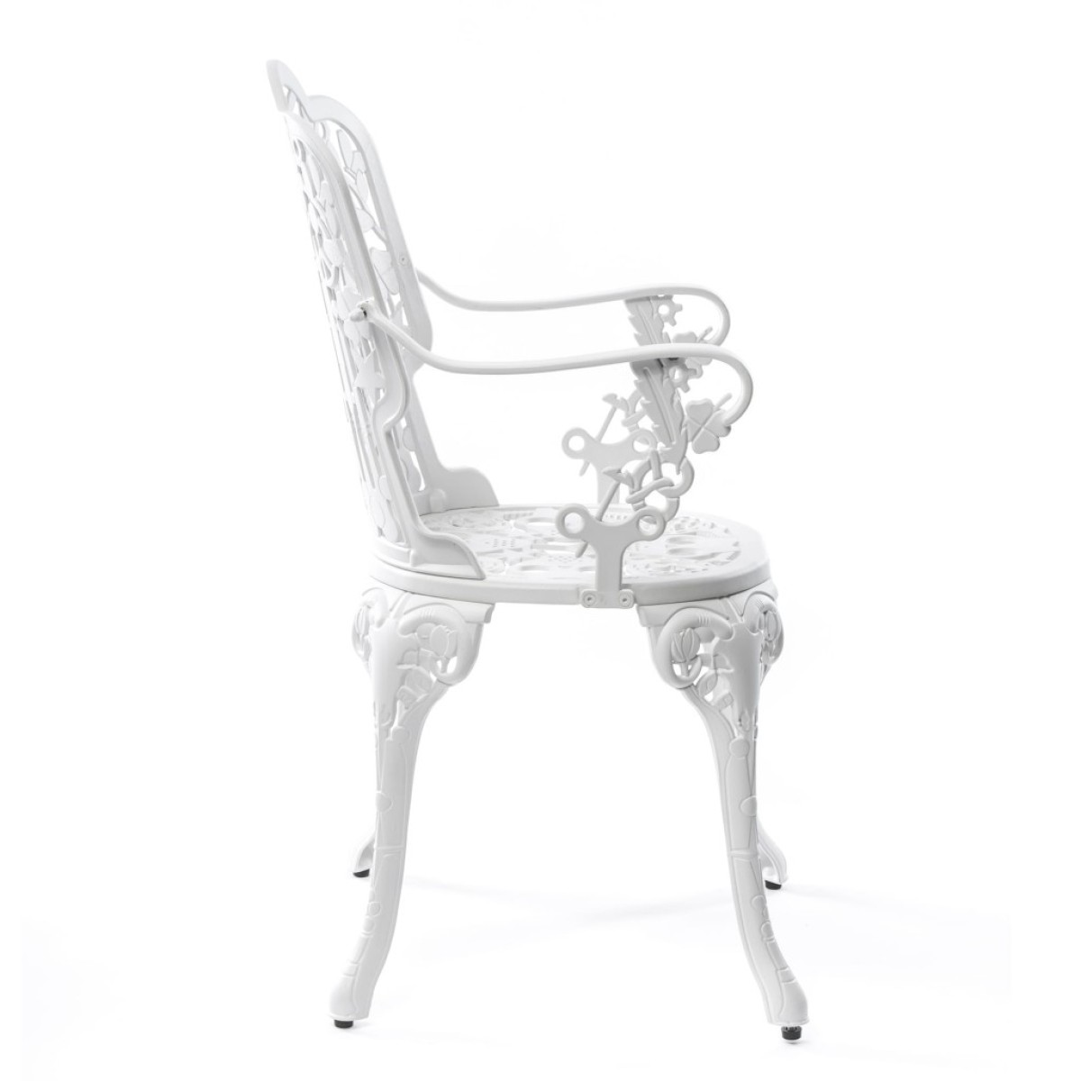 Стул Seletti Industry Collection Aluminium White (белый)