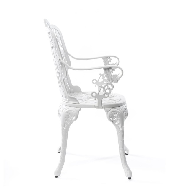 Стул Seletti Industry Collection Aluminium White (белый)