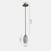 Подвесной светильник Delight Collection Celestial MT8610-C brass