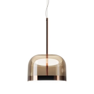 Подвесной светильник Delight Collection Equatore Large amber/copper