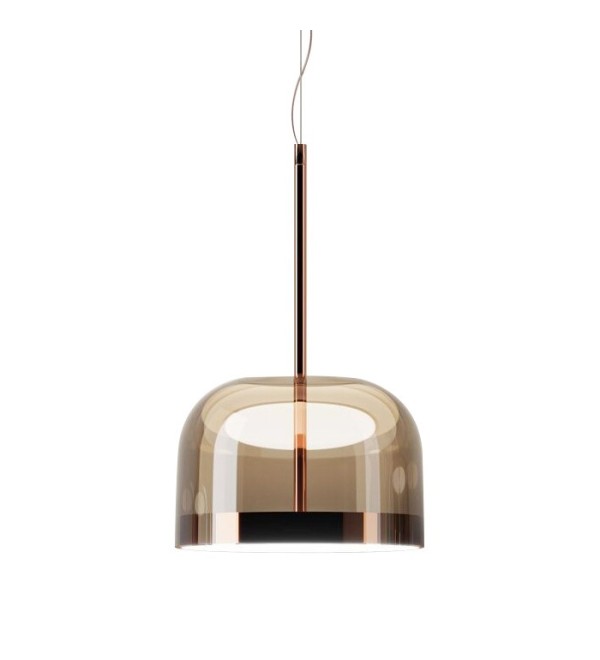 Подвесной светильник Delight Collection Equatore Large amber/copper