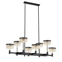 Люстра Delight Collection Diamond cut MD21020075-8B matt black