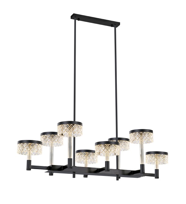 Люстра Delight Collection Diamond cut MD21020075-8B matt black